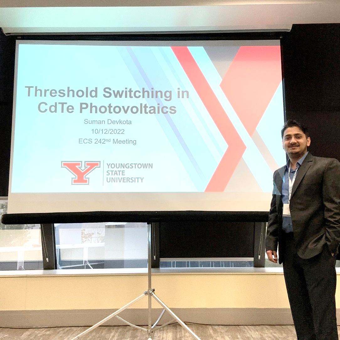 Graduate Students Present Research at Electrochemical Society Meeting